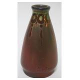 1032	MORTIERES ART NOUVEAU IRIDESCENT POTTERY VASE, APPROXIMATELY 5 1/2 IN