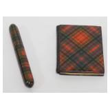 1038	SCOTTISH TARTANWARE NEEDLE CASES *CALEDONIA* & M