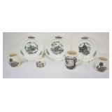 1115	WEDGWOOD AMERICAN INDEPENDENCE, AMERICAN HERITAGE, METROPOLITAN MUSEUM OF ART, COMEMORATIVE SER