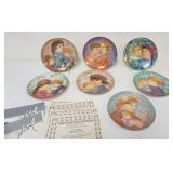 1147	GROUP OF 7 KNOWLES EDNA HIBEL PLATES *MOTHER