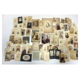 1210	LARGE ASSORTMENT OF ANTIQUE PHOTOS