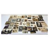 1212	LARGE ASSORTMENT OF ANTIQUE PHOTOS
