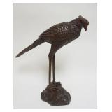 1217	BRONZE STATUE OF A PHEASANT APPROXIMATELY 18 IN H