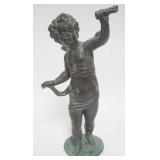 1256	BRONZE PUTTI, APPROXIMATELY 15 IN H