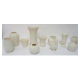 1066	LENOX CHINA GROUP OF ASSORTED VASES, TALLEST APPROXIMATELY 12 IN H