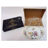 1161	LENOX CHINA MEISSEN STAND, SMITHSONIAN REPRODUCTION, APPROXIMATELY 10 IN X 7 IN X 2 1/4 IN HIGH