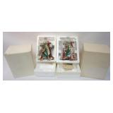 1179	LENOX CHINA FATHER CHRISTMAS FIGURES, APPROXIMATELY 9 IN HIGH