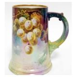 1012	AMERICAN BELLEEK LENOX HAND PAINTED MUG, APPROXIMATELY 5 1/2 IN HIGH