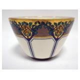 1017	AMERICAN BELLEEK CERAMIC ART COMPANY HAND PAINTED BOWL, APPROXIMATELY 7 3/4 IN X 5 IN H