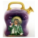 1026	WILLETS BELLEEK HAND PAINTED PITCHER, APPROXIMATELY 6 IN H, ARTIST SIGNED