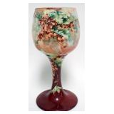 1036	AMERICAN BELLEEK, WILLETS BELLEEK LARGE CHALICE CUP, APPROXIMATELY 11 1/4 IN H