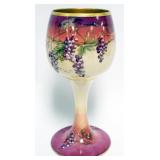 1037	AMERICAN BELLEEK, WILLETS BELLEEK LARGE CHALICE CUP, APPROXIMATELY 11 1/2 IN H