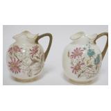 1067	OTT & BREWER AMERICAN BELLEEK MINIATURE PITCHERS, EACH APPROXIMATELY 3 1/2 IN H