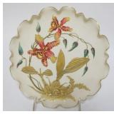 1070	AMERICAN BELLEEK TRENTON NJ HAND PAINTED PLATE, APPROXIMATELY 9 IN 