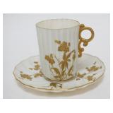 1093	AMERICAN BELLEEK CERAMIC ART CO TEACUP & SAUCER
