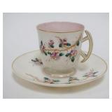 1105	OTT & BREWER AMERICAN BELLEEK 1885 NEW ORLEANS EXPOSITION OTT & BREWER TRENTON NJ CUP & SAUCER
