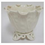 1146	LENOX GREEN MARK LOTUS LEAF BOWL, APPROXIMATELY 6 3/4 IN HIGH