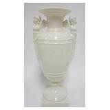 1152	LENOX GREEN MARK TALL VASE FLANKED W/FIGURE HEAD HANDLES, APPROXIMATELY 14 IN HIGH