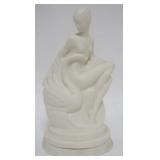 1160	LENOX 1929 LEDA & SWAN LAMP FIXTURE, NO CORD OR SOCKET, BLANK-NEVER USED, APPROXIMATELY 11 IN H