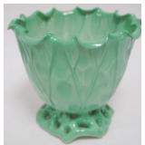 1184	LENOX GREEN LEAF BOWL, APPROXIMATELY 7 IN H
