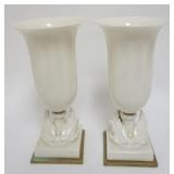 1193	LENOX URN SHAPED TABLE LAMPS, EACH APPROXIMATELY 11 IN H