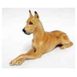 1040	BOEHM PORCELAIN GREAT DANE DOG FIGURE, APPROXIMATELY 10 IN X 3 IN X 6 IN H