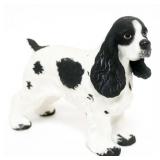 1043	BOEHM PORCELAIN COCKER SPANIEL DOG FIGURE, APPROXIMATELY 6 1/2 IN X 2 IN X 5 1/2  IN H