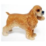 1044	BOEHM PORCELAIN COCKER SPANIEL DOG FIGURE, APPROXIMATELY 6 1/2 IN X 2 IN X 5 1/2  IN H