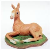 1056	BOEHM PORCELAIN PONY FIGURE, APPROXIMATELY 6 IN X 5 IN X 4 1/2 IN H
