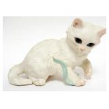 1069	CYBIS KITTEN FIGURINE APPROXIMATELY 9 IN X 3 IN X 6 IN H