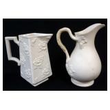 1092	2 BOEHM PITCHERS, TALLEST APPROXIMATELY 8 1/2 IN H