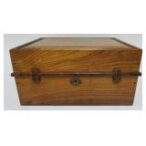 1145	ROSEWOOD CIGAR HUMIDOR, APPROXIMATELY 12 IN X 9 IN X 6 IN H