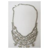 1154	SILVER COLOR BELLINI COSTUME NECKLACE