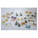 1156	ASSORTMENT OF 23 LADIES EARRINGS, SOME MARKED BY THE MAKER