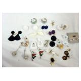 1157	ASSORTMENT OF 23 LADIES EARRINGS, SOME MARKED BY THE MAKER