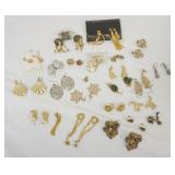 1158	ASSORTMENT OF 23 LADIES EARRINGS, SOME MARKED BY THE MAKER