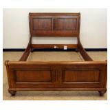 1176	ETHAN ALLEN SELIGH BED, OVERALL APPROXIMATEY 66 IN W X 92 IN D X 53 IN H