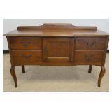 1240	PENNSYLVANIA HOUSE *VILLAGE MANOR* SIDEBOARD HAVING 4 DRAWERS AND 2 DOORS, APPROXIMATELY 20 IN 