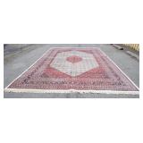 1281	LARGE WOOL ROOM SIZE RUG, APPROXIMATELY 12 FT X 18 FT 2 IN