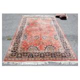 1283	HAND WOVEN PERSIAN WOOL RUG, APPROXIMATELY 6 FT X 12 FT