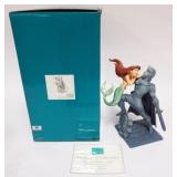 1081	WALT DISNEY CLASSIC COLLECTIONS, THE LITTLE MERMAID, ARIEL WITH STATUE OF ERIC,  *IT LOOKS JUST