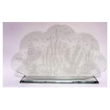 1116	THE LITTLE MERMAID BACKDROP SCENE, PELXI LE , ARTIST SIGNED, MARTINE MILLAN DESIGNS, AND NUMBER