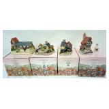 1149	4 DAVID WINTER HAND PAINTED COTTAGES, LOCK KEEPERS COTTAGE, 15 LAWNSIDE ROAD, THAMESIDE AND THE