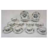 1006	VILLEROY & BOCH *PHOENIX BLAU* DINNERWARE, 4 - 8 1/2 IN BOWLS, 4 - 8 IN PLATES, 4 - 6 IN BOWLS,