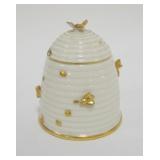 1036	LENOX BEEHIVE HONEY JAR,  APPROXIMATELY 5 IN H