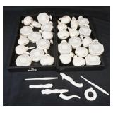 1051	LARGE GROUP OF ASSORTED LENOX INCLUDING PERFUMES, CIGARRETTE HOLDER, PEN HOLDER, ETC