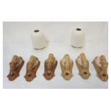 1054	LENOX WALL SCONCES & TORCHIERE SHADES