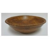 1082	LARGE PRIMITIVE WOOD BOWL, APPROXIMATELY 19 IN X 6 1/2 IN H
