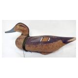 1090	WOOD DUCK DECOY, APPROXIMATELY 15 IN X 6 IN X 7 IN