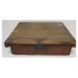 1094	ANTIQUE COUNTRY STORE CASH TILL BOX, APPROXIMATELY 18 IN X 17 IN X 5 IN H